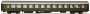 90001 - BB Bm 22-50 107 Reisezugwagen UIC-X 2. Klasse tannengrn Ep. III-IV
