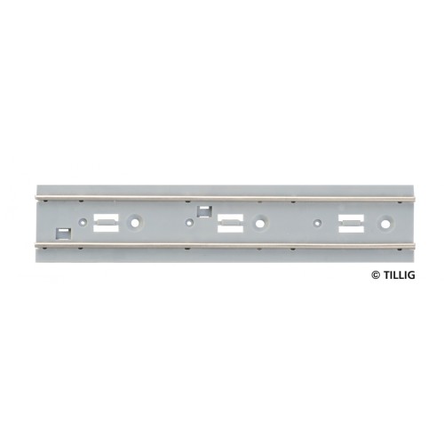 Tillig AKTION 87785 - Straßenbahn Gleis gerade einspurig 105,6 mm - mit Einspeisung 1 Stück Tillig AKTION 87785 - Straßenbahn Gleis gerade einspurig 105,6 mm - mit Einspeisung 1 Stück
