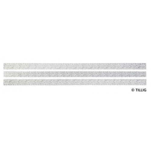 Tillig AKTION 87818 - Bodenfläche gerade Länge 316,8 mm / 2 x Rand 17mm / 1 x Mitte 9mm - Pflastersteine Tillig AKTION 87818 - Bodenfläche gerade Länge 316,8 mm / 2 x Rand 17mm / 1 x Mitte 9mm - Pflastersteine