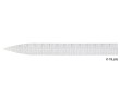 Tillig AKTION 87916 - Bodenfläche Zuschnitt für Bogenkreuzung symetrisch - Pflastersteinstruktur